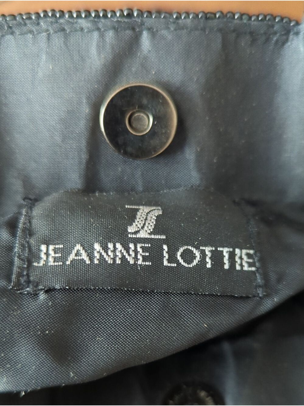 Vintage JEANNE LOTTIE Elegant Black Beaded Floral Tassel Top-Handle Bag - Picture 9 of 13